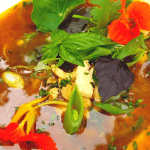 a Bowl of Lemongrass & Shiitake Miso Zoodle